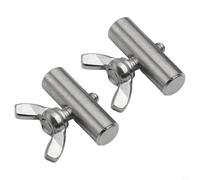 Accessori per campeggio Fermi Tenda 8mm 4Pezzi Accessori per | Acciaio 304, antiruggine, per transito per sicuro, stabilizza telo, 4 pezzi