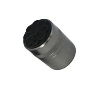 Accessori per canna da pesca, facili da installare, copertura terminale nera, 27,5 mm