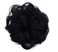 Accessori Per Capelli 1 confezione di ciambelle sintetiche chignon disordinato chignon fette di capelli ricci ondulati fasce donne parrucca chignon parrucca sintetica estensioni dei capelli Pezzi Di C