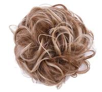 Accessori Per Capelli 1 confezione di ciambelle sintetiche chignon disordinato chignon fette di capelli ricci ondulati fasce donne parrucca chignon parrucca sintetica estensioni dei capelli Pezzi Di C