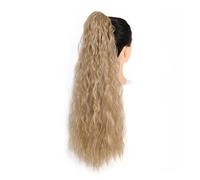 Accessori per capelli 24 "Lungo Riccio Con Coulisse Pasta Sfoglia Coda di Cavallo Estensione Dei Capelli Sintetici Coda di Cavallo Clip Panino per Donne Uso Quotidiano Accessori Per Capelli Per Le