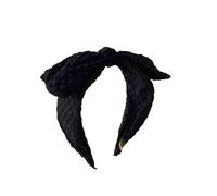 Accessori per capelli a tesa larga da donna alla moda con fiocco primaverile annodato turbanti fasce per capelli