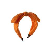 Accessori per capelli a tesa larga da donna alla moda con fiocco primaverile annodato turbanti fasce per capelli