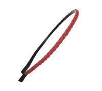 Accessori per capelli Colore Forniture per il lavaggio del viso Fascia semplice Fascia per capelli in maglia quotidiana Bambini Adolescenti Studenti Vino Rosso