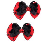 Accessori per capelli creativi per bambini con disegni di animali del fumetto doppio fiocco clip copricapo per uso quotidiano e feste
