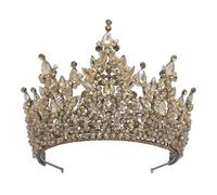 Accessori per capelli da sposa, accessorio per capelli di bellezza, copricapo colorato con strass fatti a mano, tiara da sposa C3