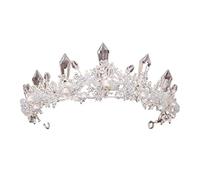 Accessori per capelli da sposa e corone Crystal Crown Bridal Tiara Bridal Crown Wedding Wedding Hair Belilleria