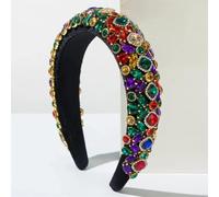 Accessori per capelli di lusso della fascia del bordo largo degli strass per le donne eleganti usura della