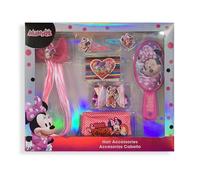 Accessori per capelli Disney Minnie kit 18 pz spazzola fermagli 2712