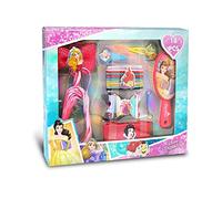 Accessori per Capelli Disney Principesse Kit 18 pz Spazzola Fermagli 2705