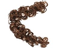 Accessori Per Capelli Fette di capelli chignon disordinato 21 pollici lungo sintetico disordinato chignon shaggy avvolgere cravatte for capelli chignon ricci cravatte for capelli chignon da donna Pezz