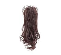 Accessori Per Capelli Parrucca for crocchia di capelli sintetici Capelli lunghi femminili Tinti di colore Coda di cavallo Treccia Dolce Fresco Artiglio Clip Stile Chignon for capelli a coda di cavallo
