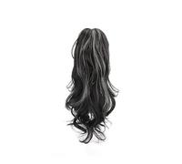 Accessori Per Capelli Parrucca for crocchia di capelli sintetici Capelli lunghi femminili Tinti di colore Coda di cavallo Treccia Dolce Fresco Artiglio Clip Stile Chignon for capelli a coda di cavallo