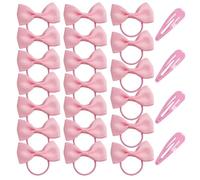 Accessori Per Capelli Per Bambini Da 24 Pezzi, Combinazione Di Fiocco, Elastico Per Capelli E Forcina, Adatti Per L'Uso Quotidiano A Scuola E Come Accessori Per Capelli.