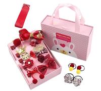 Accessori per capelli per bambini per ragazze, accessori per capelli ragazze - Bows Clip per capelli per ragazze per bambini,Set di 18 a forcina elegante, set di padelle fate assortite per il balletto