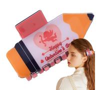 Accessori per capelli per insegnanti, fermagli per capelli divertenti a matita, fascia decorativa per laurea, primo giorno, infermiere, scuola, uso quotidiano
