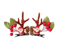 Accessori per capelli per migliorare l'aspetto delle feste di Natale, design alla moda per bambini e adulti