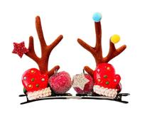 Accessori per capelli per migliorare l'aspetto delle feste di Natale, design alla moda per bambini e adulti