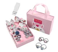 Accessori per capelli per ragazze, clip per capelli per bambini - Accessori per capelli principessa per ragazze per bambini - Set di 18 a forcina elegante, set di padelle fate assortite per il ballett