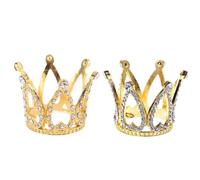 Accessori per capelli semplici Bambino Neonato Scatto Foto Hairband Shinning Compleanno Corona Forma Fasce Colorato Cerchio per Capelli Appena Nato Fotografia Puntelli