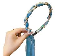 Accessori per capelli semplici Donne Twist Ribbon Hairband Elegante Panno di Poliestere Fasce per capelli Multi Colore Cerchio per capelli
