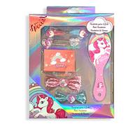 Accessori per capelli Special Unicorno kit 8 pz spazzola fermagli 2714