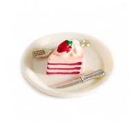 Accessori per Casa delle Bambole, Set, torta | Accessorio in plastica, Set dolciario miniatura, Esposizione dolce decorativo, Per appassionati dollhouse