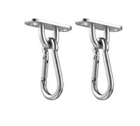Accessori per casa Staffe per Yoga Swing Cinghia Sospensione 2 Set Acciaio