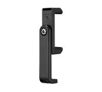 JOBY Attacco GripTight 360 Phone, Accessorio compatto e durevole con filetto da 1/4-20” e doppio attacco a slitta, Adatto a smartphone da 6,7 a 8,8 cm, Nero