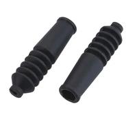 Accessori per cavi dei freni Jagwire Workshop Brake Boot-Black-Rubber 10pcs Noir