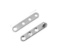 Accessori per cerniere a bilico per porte compatibili con l'hardware dell'armadio Sostituzione domestica Acciaio inossidabile argento 360 gradi