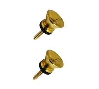 Accessori per Chitarra 4 Pezzi Cinturino Per Chitarra Con Bottone Cinturino Per Ukulele Con Viti E Cuscini Parti Di Chitarra (Color : Gold)