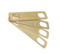 Accessori per Chitarra 4 Pezzi Di Guarnizione Di Rinforzo Per Basso, Manico In Ottone, Connessione Con Spessore, Parti Compatte