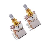 Accessori per Chitarra 4 Pezzi Di Potenziometri Push-pull Conici Audio Con Albero Diviso Corto Da 500K