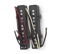 Accessori Per Chitarra 5 Corde Alnico 5 Jazz Bass Pickup Al Manico 9.6K Bridge 11.1K Pick-up Elettrico Professionale(N and B)