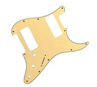 Accessori Per Chitarra Battipenna 11 Fori HH Con 2 Humbucker Guitar Scratch Plate Professionale Battipenna per Chitarra Elettrica (Color : 02)