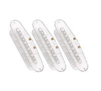 Accessori per Chitarra Bobina Per Pickup A Ponte Trasparente Per Chitarra Elettrica Da 3 Pezzi Con Spaziatura Tra I Poli Di 52 Mm Per Le Parti Del Pickup