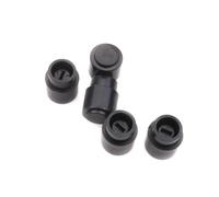 Accessori per Chitarra Cappucci Per Interruttori Per Chitarra In Plastica Nera Da 5 Pezzi Per Parti Di Chitarra A Tre Vie E Cinque Vie
