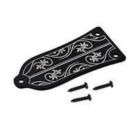 Accessori per Chitarra Copri Truss Rod Per Chitarra Nera A 3 Fori A Forma Di Campana Per Parti Di Chitarra Elettrica For LP