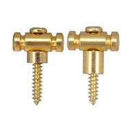 Accessori per chitarra elettrica Parti per chitarra per corde per chitarra Set di fermo per corde per chitarra Albero per corde per chitarra con vite di montaggio Alberi per corde a rullo per chitarra