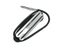 Accessori per chitarra elettrica Piccolo pickup a doppia traccia Chitarra elettrica piccola doppia 3 colori Pickup-Set Chitarra Elettrica(White black rail)