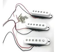 Accessori per chitarra elettrica Pickup singolo per chitarra elettrica Pickup single coil per chitarra elettrica Pickup-Set Chitarra Elettrica(White)