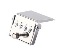 Accessori per Chitarra Piastra Del Ponte Della Cordiera In Argento A 4 Corde Per Parti Di Ricambio Per Chitarra Banjo Per Un Tono Migliorato