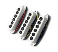 Accessori per chitarra Pickup per chitarra elettrica Single Coil bianca Barra in ceramica Pickup-Set Per Chitarra Elettrica