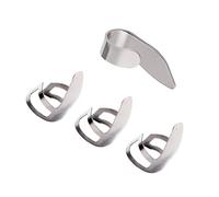 Accessori per Chitarra Set Di Plettri Da 1 Pollice Resistenti E Leggeri Con 3 Plettri Da Dito Per Chitarra Basso