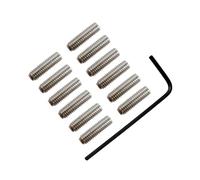 Accessori per Chitarra Viti Per Selle Per Ponte Da 12 Pezzi Viti Per Selle Per Ponte Per Basso Elettrico Viti Esagonali Per Ponte Tremolo