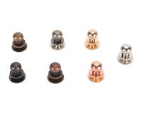 Accessori per Cinture e Borse in Colori Assortiti Rivetti con Pomello a Vite Antiruggine 7 Pezzi Bottoni Rotondi Set di 7 Robusti Bottoni a Pressione in Lega di Zinco
