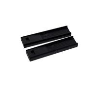 Accessori per clarinetto 2 Pezzi Clip Per Ance Per Sassofono Nero Clip Di Protezione Per Ance Per Clarinetto In Plastica ABS Per 2 Ance Accessori Per La Manutenzione Di Strumenti A Fiato