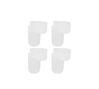 Accessori per clarinetto Accessorio Di Supporto Per Il Resto Del Clarinetto Da 4 Pezzi Supporto Per Manico Lungo Poggiapollice Cuscino Per Dito In Gel Di Silice Accessori Per Strumenti (Color : White