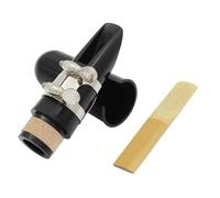Accessori per clarinetto Il Kit Bocchino Include L'ancia Per Clarinetto Con Legatura 2.5 Bocchino Per Clarinetto Nero, Tappo In Plastica, Accessori Per Strumenti Musicali